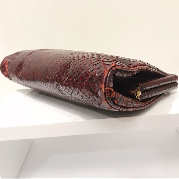 LOEWE Python Snakeskin Top Handle Crossbody Bag - Picture 11 of 11